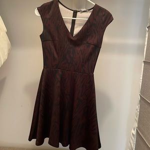 Bar iii printed dress